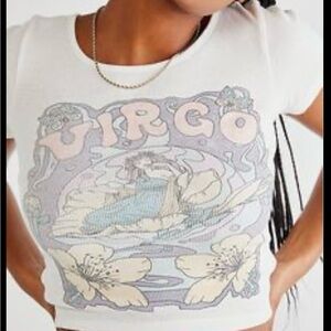 Free People x Daydreamer baby Tee. Size Medium